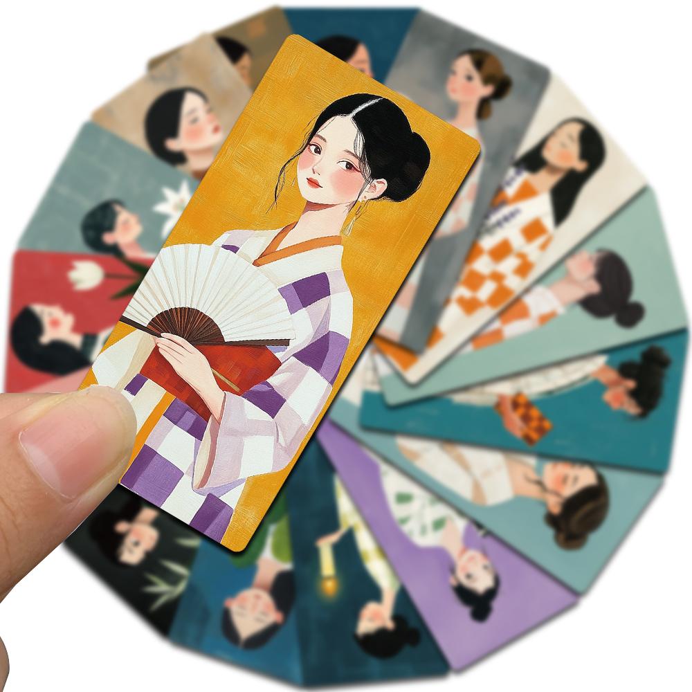 30PCS Series Bookmarks Club Laptop Graffiti Luggage Decorative Skateboard Lovers  Reader Cards Decals Phone Bookmarks