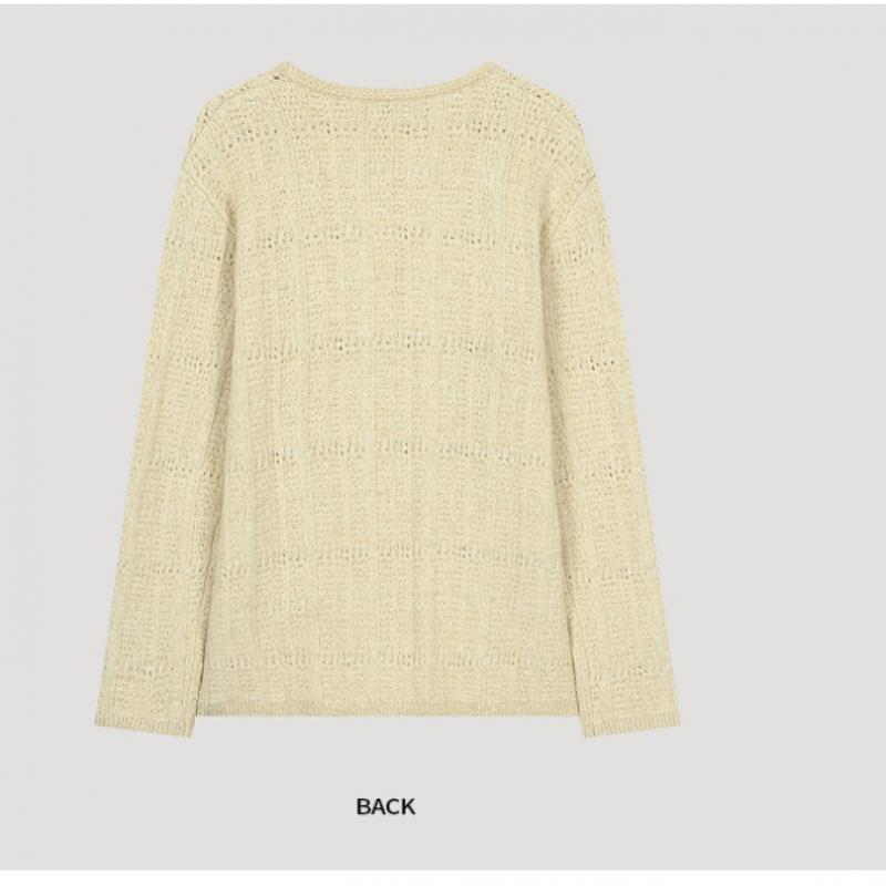  She S miSS  looSe Fit Check V Neck Cardigan SSkcdo41120 Be