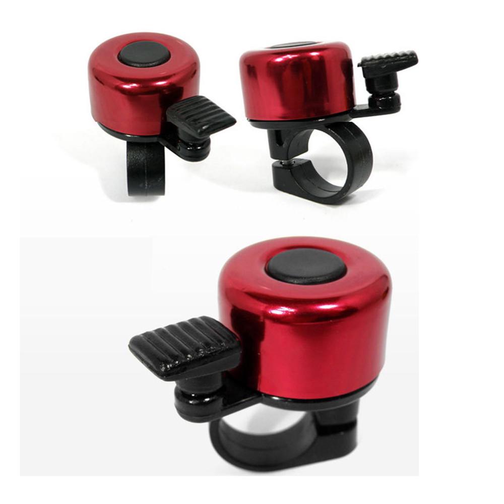 For Safety Cycling Handlebar Metal Ring Black Bike Bell Horn Sound Alarm