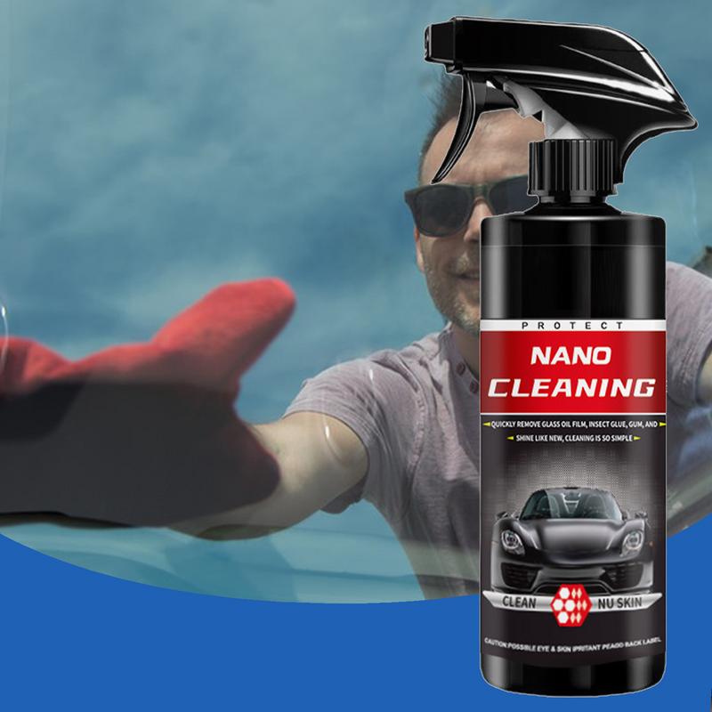 Car Glass Oil Film Remover Windshield Cleaner Oil Remover For Cars Glass Care Products Car Oil Stain Cleaner 300ml All-Purpose