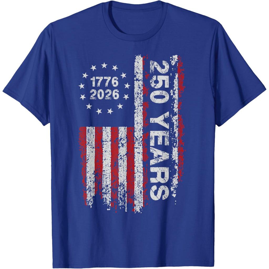 250 Years America Anniversary 250th Independence Day Freedom T-Shirt