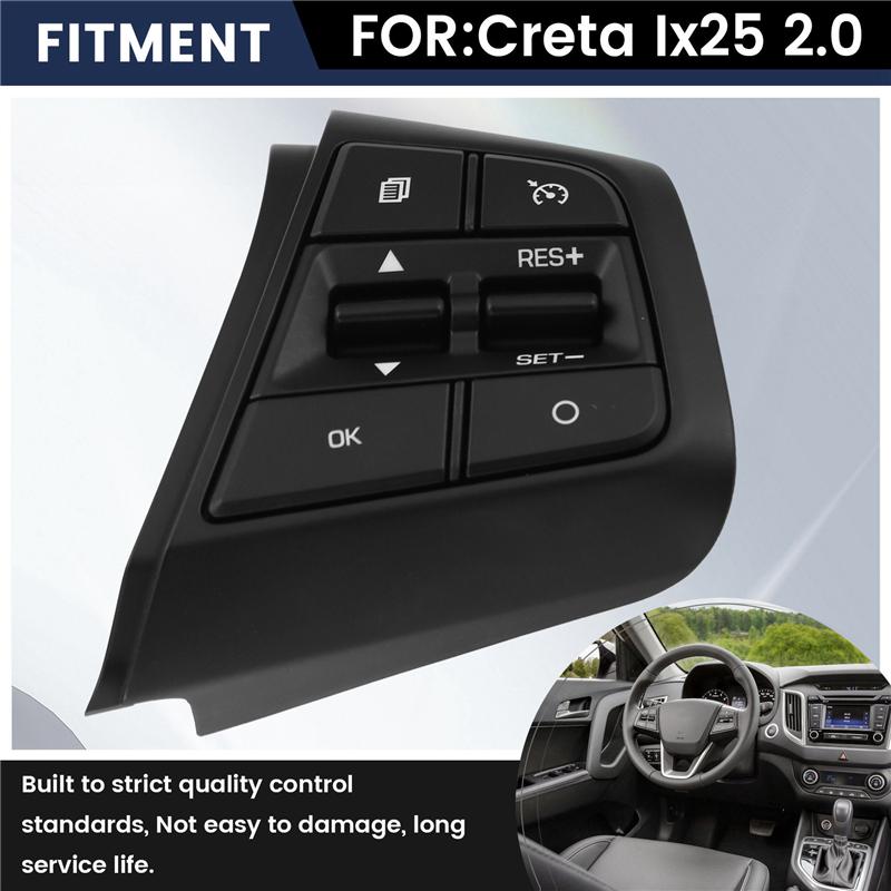Front Right Steering Wheel Cruise Control Buttons For Hyundai Creta Ix25 2.0L 96710-C9000 96710C9000