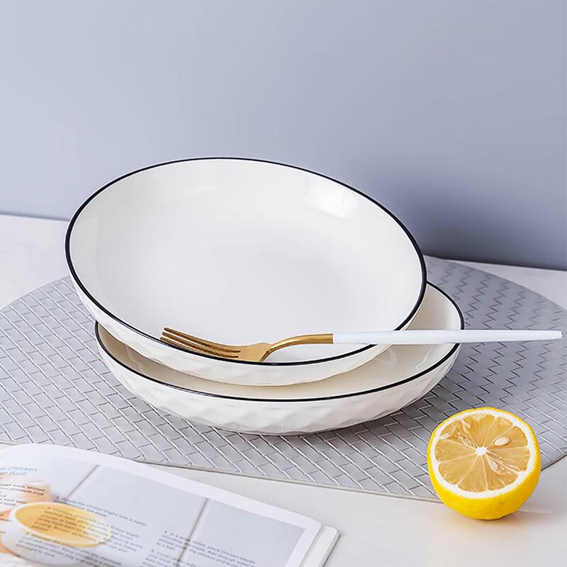 Jingdezhen Underglaze Ceramic Dinner Plates