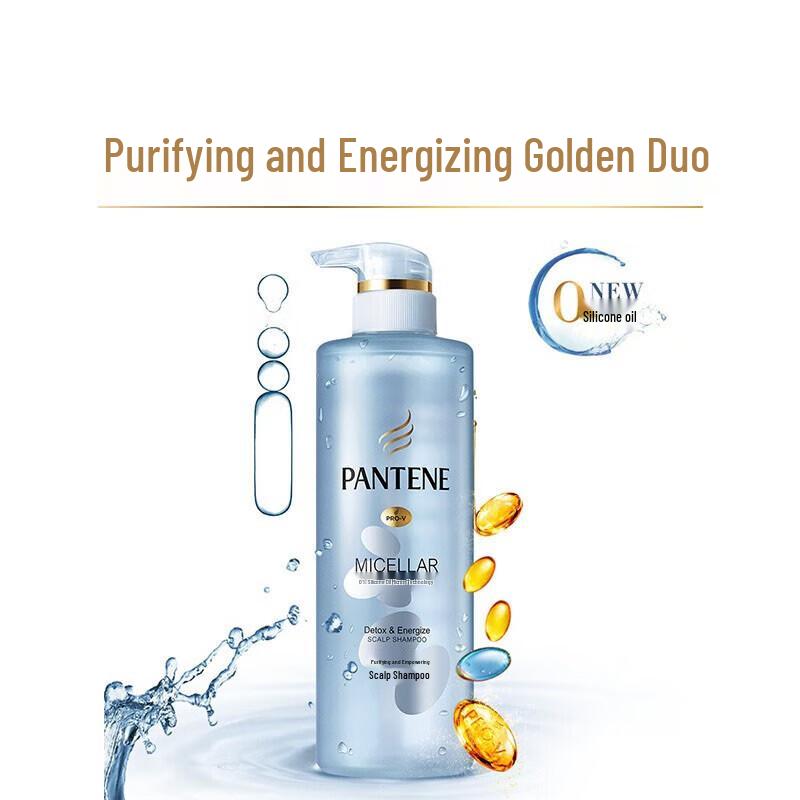 

Pantene Detox & Purify Silicone-Free Scalp Shampoo