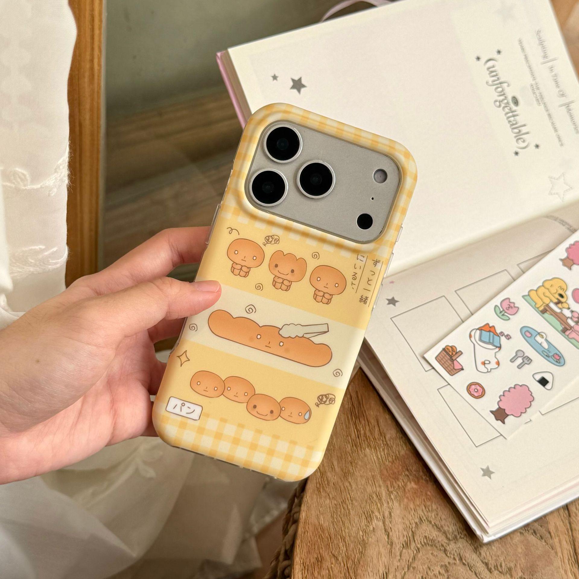 

Patchwork Plaid Burnt Toast Case for iPhone 17/16 Pro Max/15/14 iPhone 16 Pro
