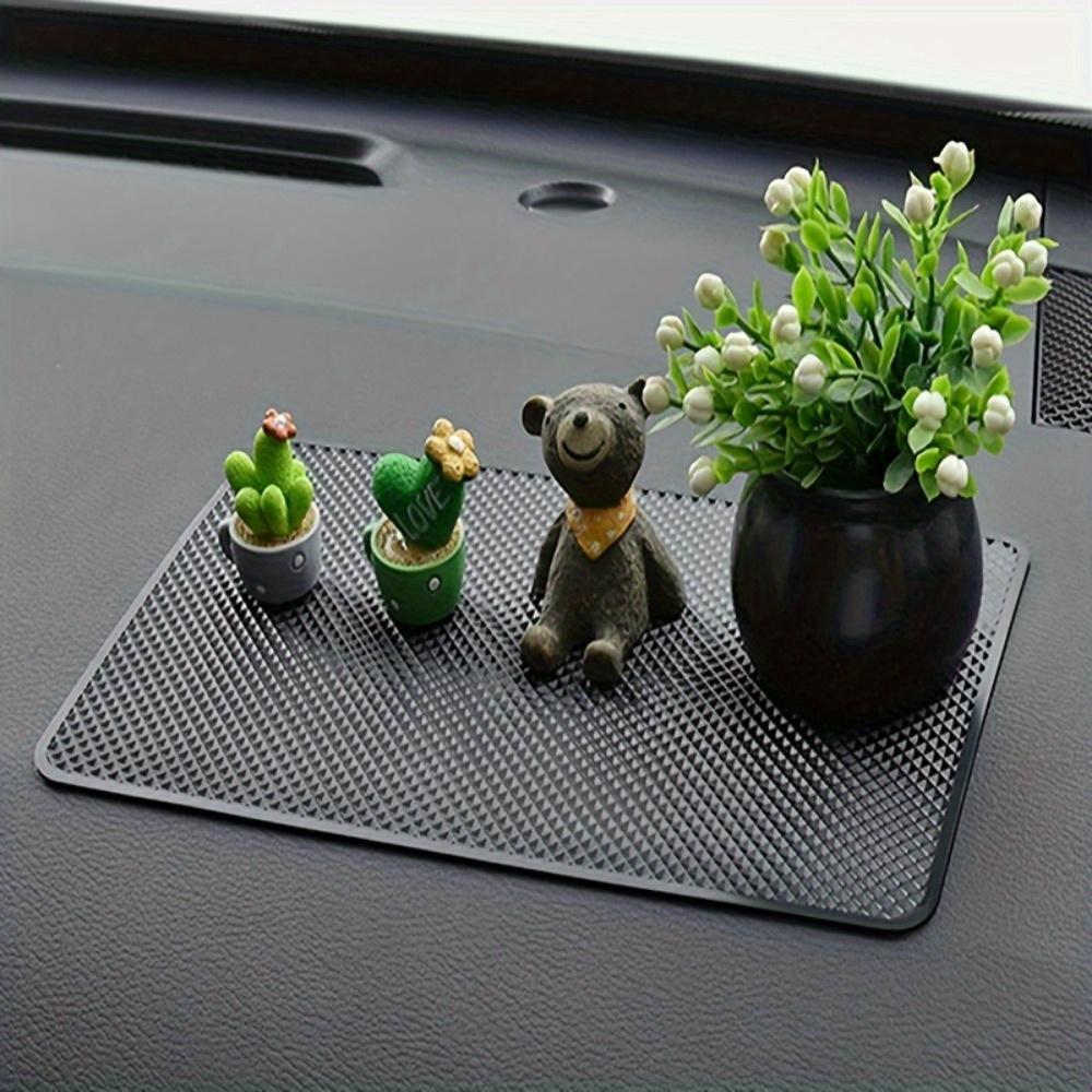 PVC Anti-Rutsch Armaturenbrett Haftmatte Rutschfestes Klebriges Pad für Telefon und Brille, Kompatibel mit den meisten Fahrzeugen, Autoinnenraumzubehör