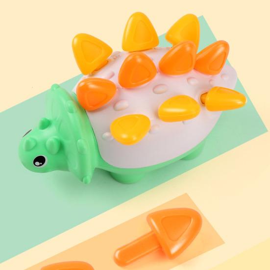 Kids Dinosaur Puzzle Toy Hand-eye Coordination Fine Motor Skills Preschool Learning