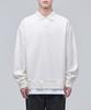 Musinsa Standard Oversized Collared Sweatshirt [Cream]
