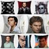 Fashion Stoic Actor Reserved MMichael C Hall Cushion Cover Washable Linen Pillowcase Soft  for Daily Sofa Bed Home Room Decor