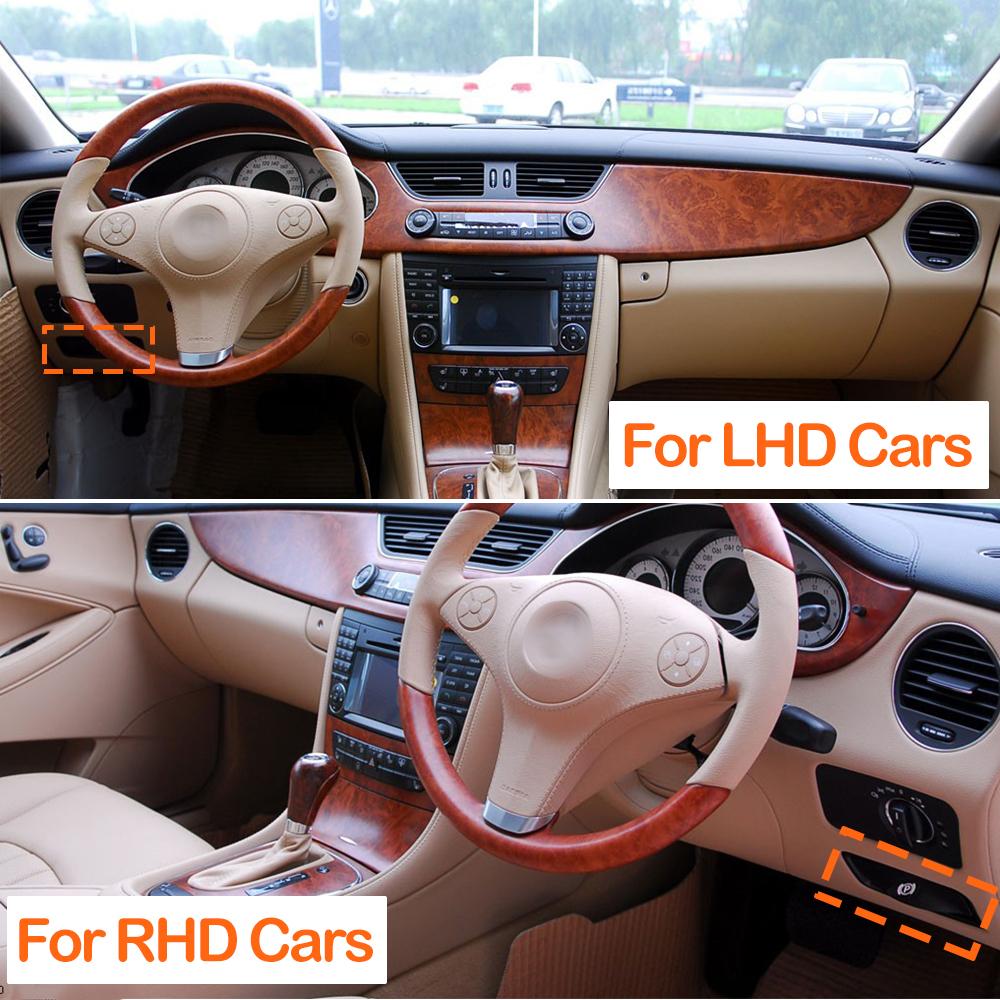 W219 LHD RHD Auto Handbremshebel Entriegelungsgriff Parkbremsschalter Für Mercedes BENZ CLS Klasse 2005-2011 2194270120 2194270220