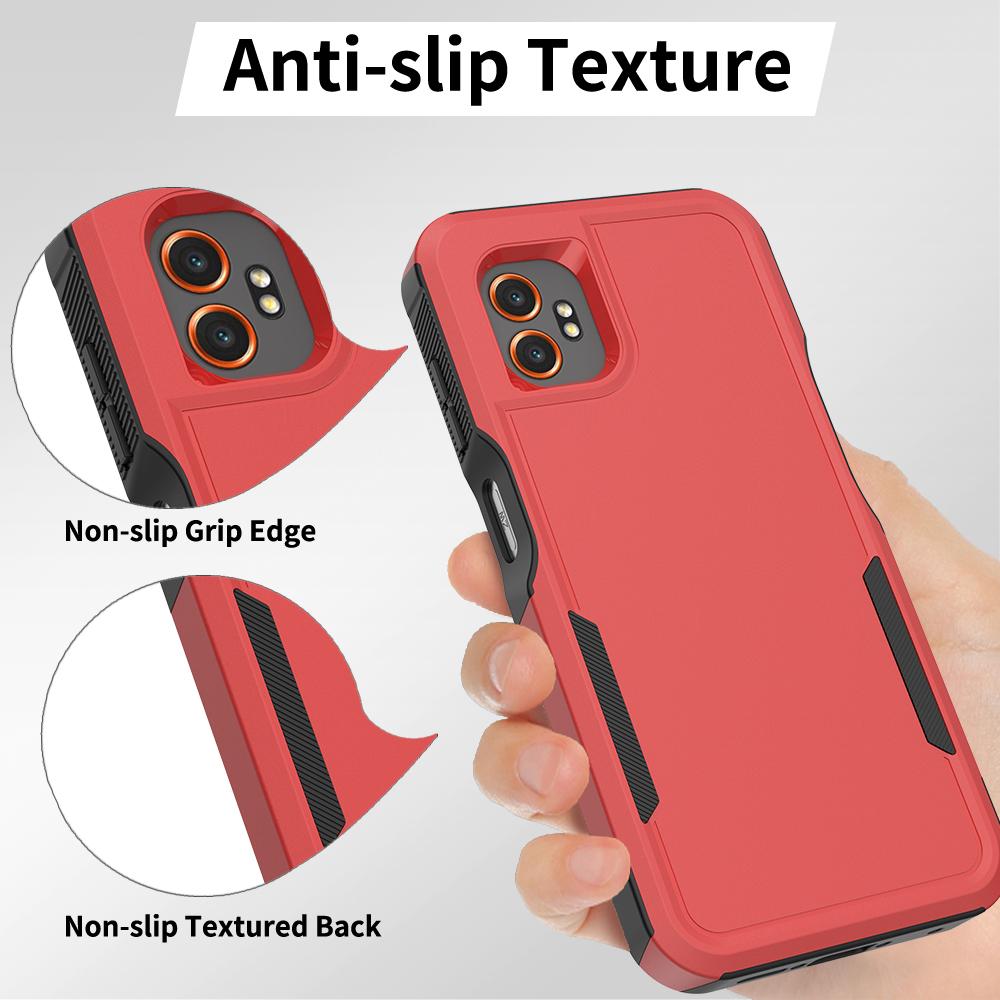 For Samsung Galaxy XCover7 Pro Case 2 in 1 PC + TPU Shockproof Phone Cover