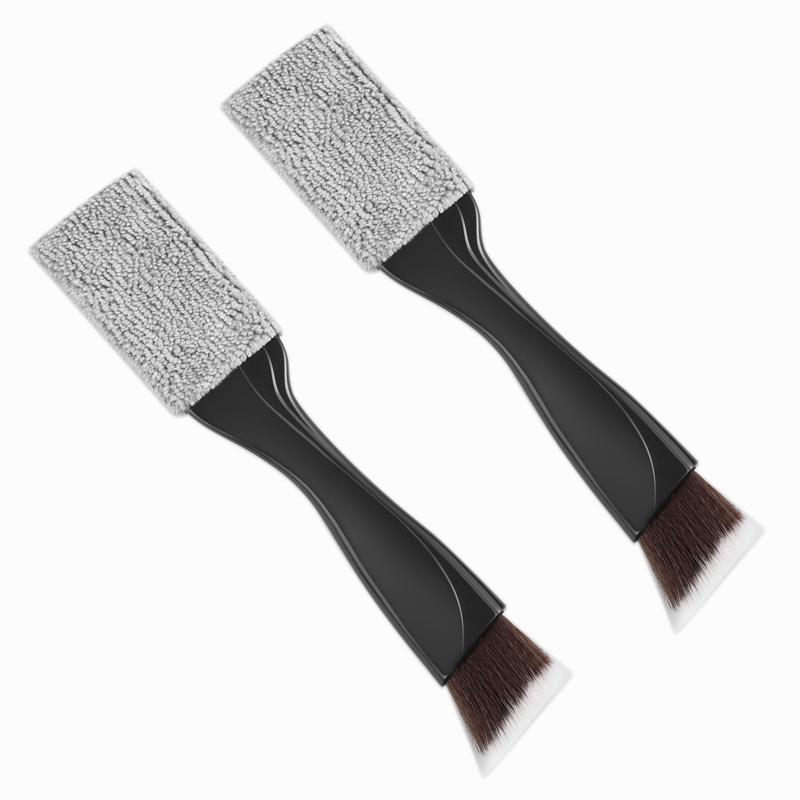 

kay ring for Toyota Fortuner Car Auto Air Conditioning Outlet Cleaning Brush Dashboard Dust Brush Accessories Car Styling