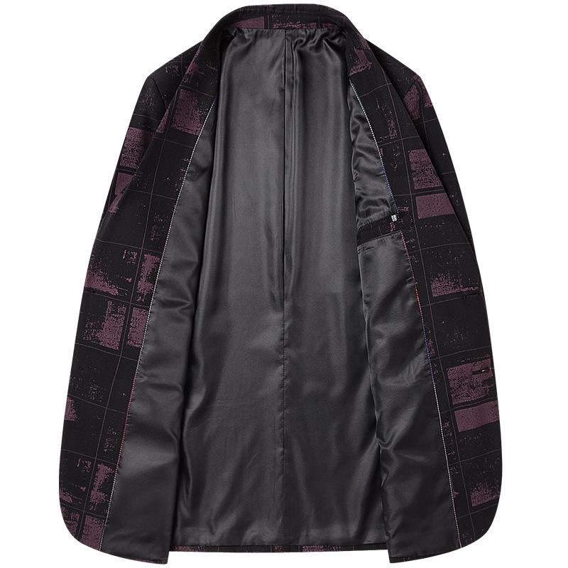 Vår Herrrock Koreansk Version av Liten Kostym Casual Kostym Smal Topp Mångsidig Tunn Kostym Herrtopp