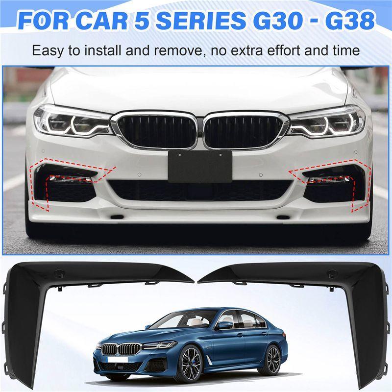 A54P-Voor BMW 5 Serie G30/G38 Voorbumper Links/Rechts Sierlijst 51118747845 51118747846 Voorbumper Sierlijst