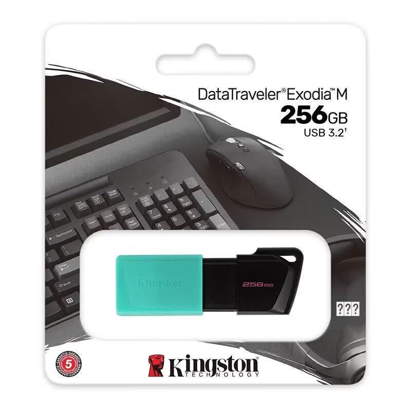 Kingston DataTraveler Exodia M 256GB USB 3.2 Flash Drive