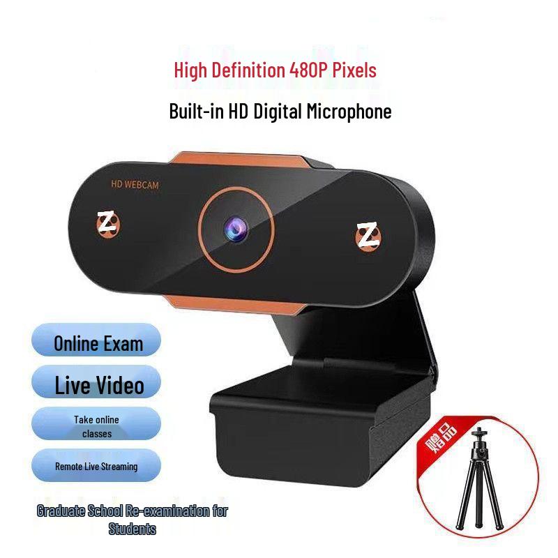 

4K USB Streaming Camera with Microphone for Desktop and Laptop