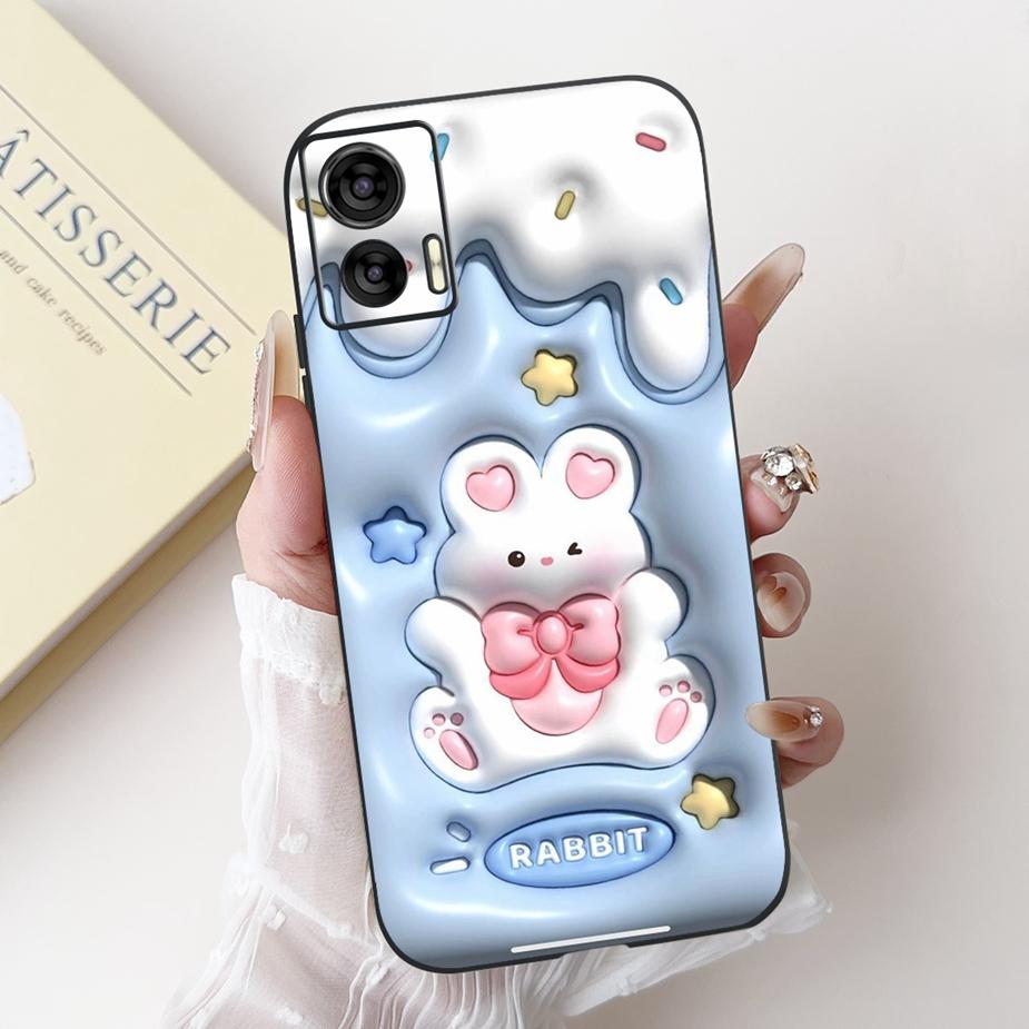 For Motorola Edge 30 LIte Case Cute Panda Cartoon Cover Shockproof Soft TPU Phone Case For Motorola Edge 30 Neo Edge30 Lite Bags