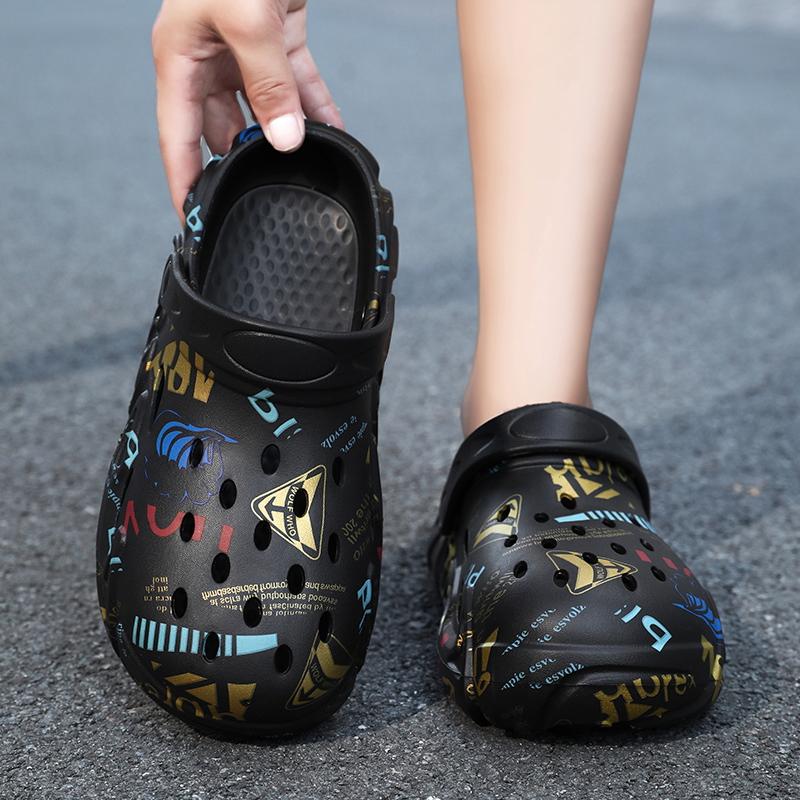 New EVA Women's Men's Sandals Designer Slippers Sports Casual Beach Couple Shoes Non-slip Outdoor Walking Flip-flops