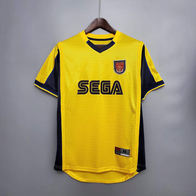 Arsenal home match 9394 retro jersey, number 14 Henry Bergkamp, 0506 Arsenal short-sleeve football jersey