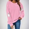 Women's Sweatshirt Long Sleeve  Casual Comfort Loose Lightweight Women's Sweatshirt