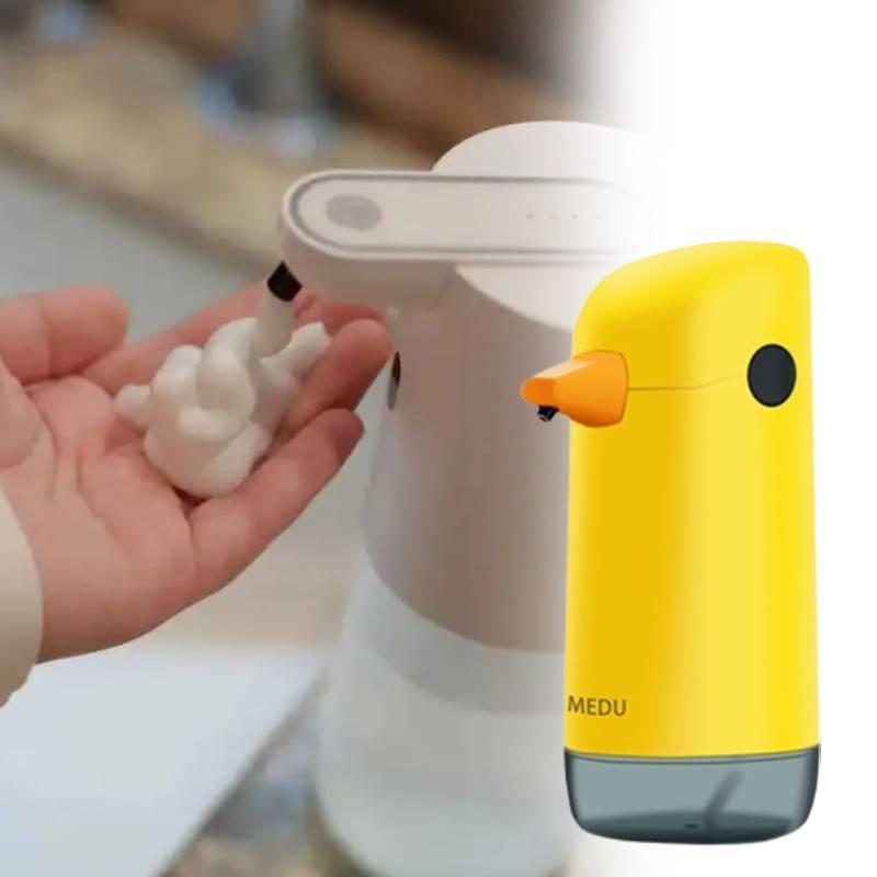 Automatic Yellow Duck Foaming Soap Dispenser Touchless Hand Washing Machine