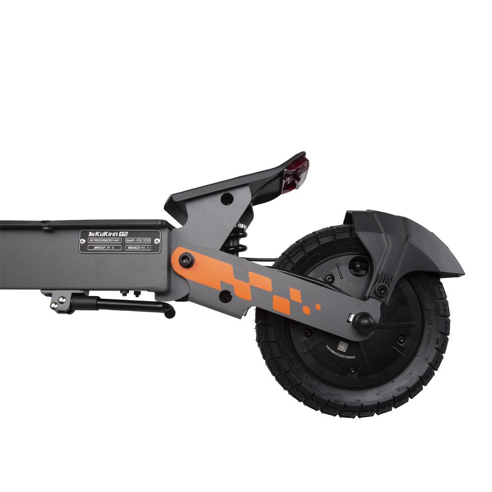 Kukirin G2 800W Elektroroller für Erwachsene, 10-Zoll-Vakuumreifen, 48 V 15,6 Ah, 45 km/h Höchstgeschwindigkeit, faltbares Design, Doppelfederung, IPX4, LED-Anzeige