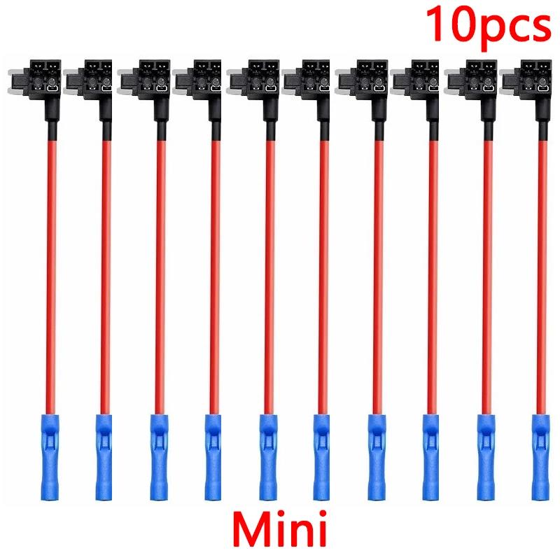 Truck Automobile Accessories MINI SMALL MEDIUM Size Micro Standard Car ATM Fuse Holder Add-a-circuit TAP Adapter Relays 5