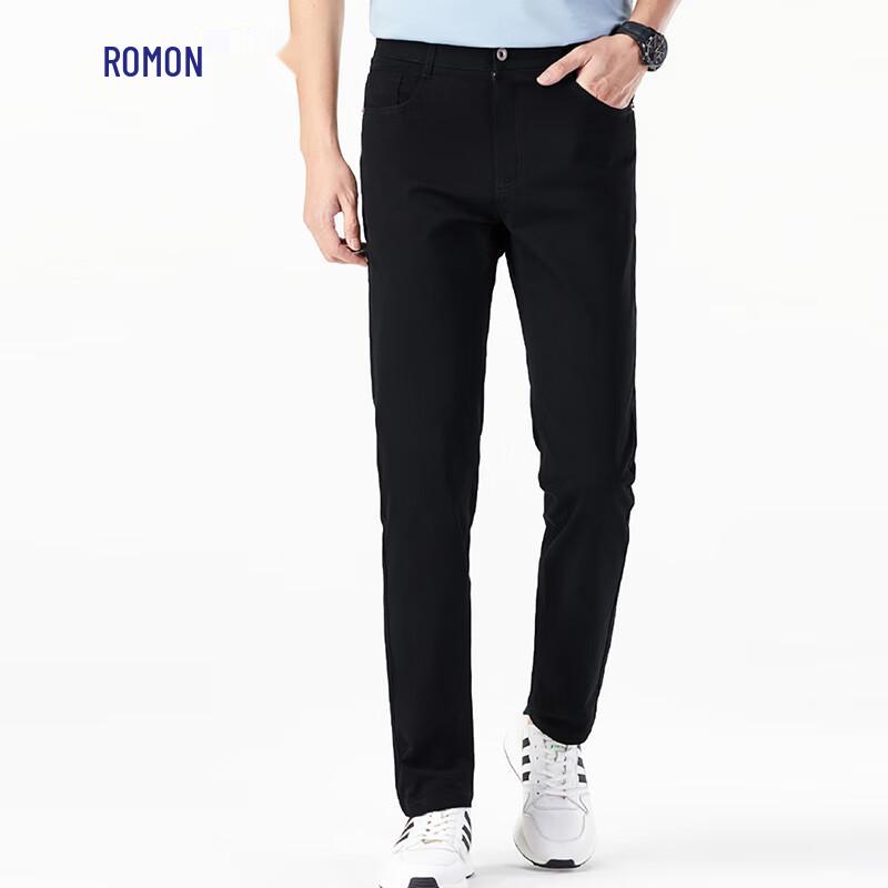 Romain Men's Thin Xinjiang Cotton Straight-Leg Casual Pants