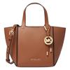 MK Jordi Tote Bag With Metal Accents And Round Decorations Women Tote Bags Brown 30R6G9JT9L-BROWN