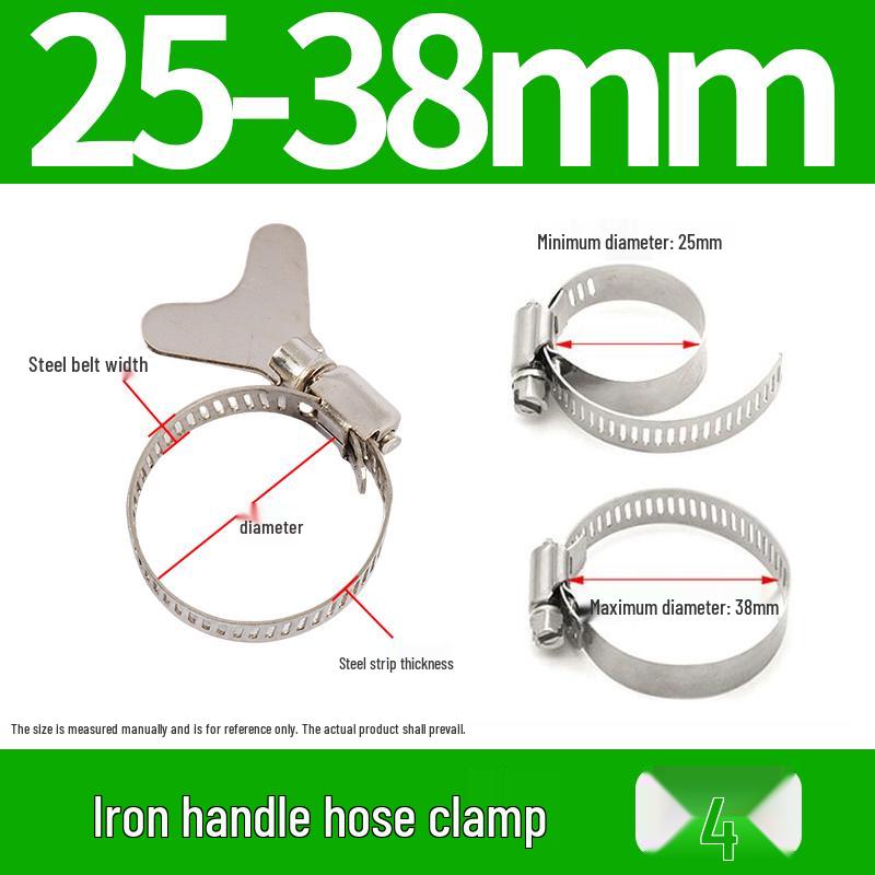 201 Edelstahl Schlauchschelle für Rohre