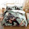 3D Printed NieR Automata Bedding Set Duvet Cover Bedroom Comforter Covers Single Twin King Size Quilt Cover Home Textile