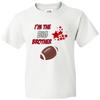Inktastic I'm The Big Brother Football Youth Kids Boys T-Shirt Tee Stars Kids Children