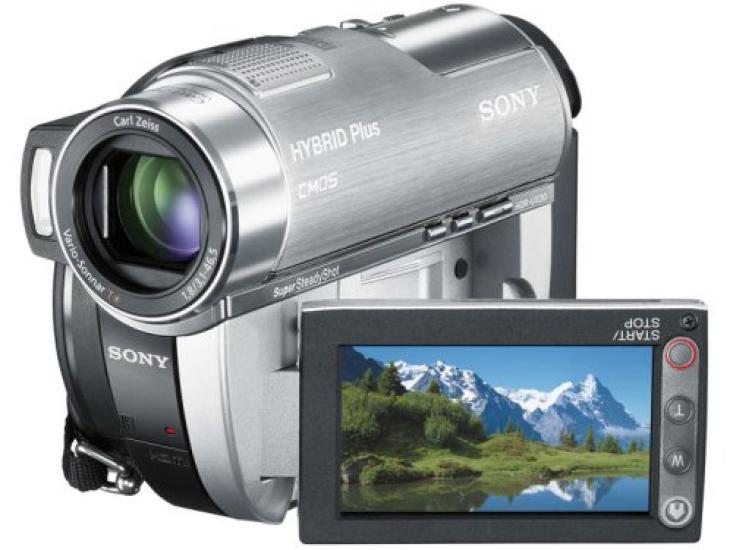 Sony Digitale Videokamera Handycam Silber High-Definition HDR-UX20