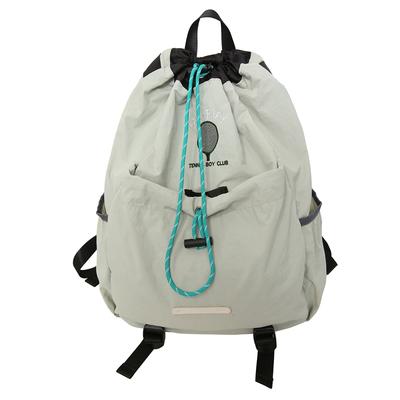 Outdoor Lightweight Drawstring Backpack Student Large Capacity Travel Backpack
