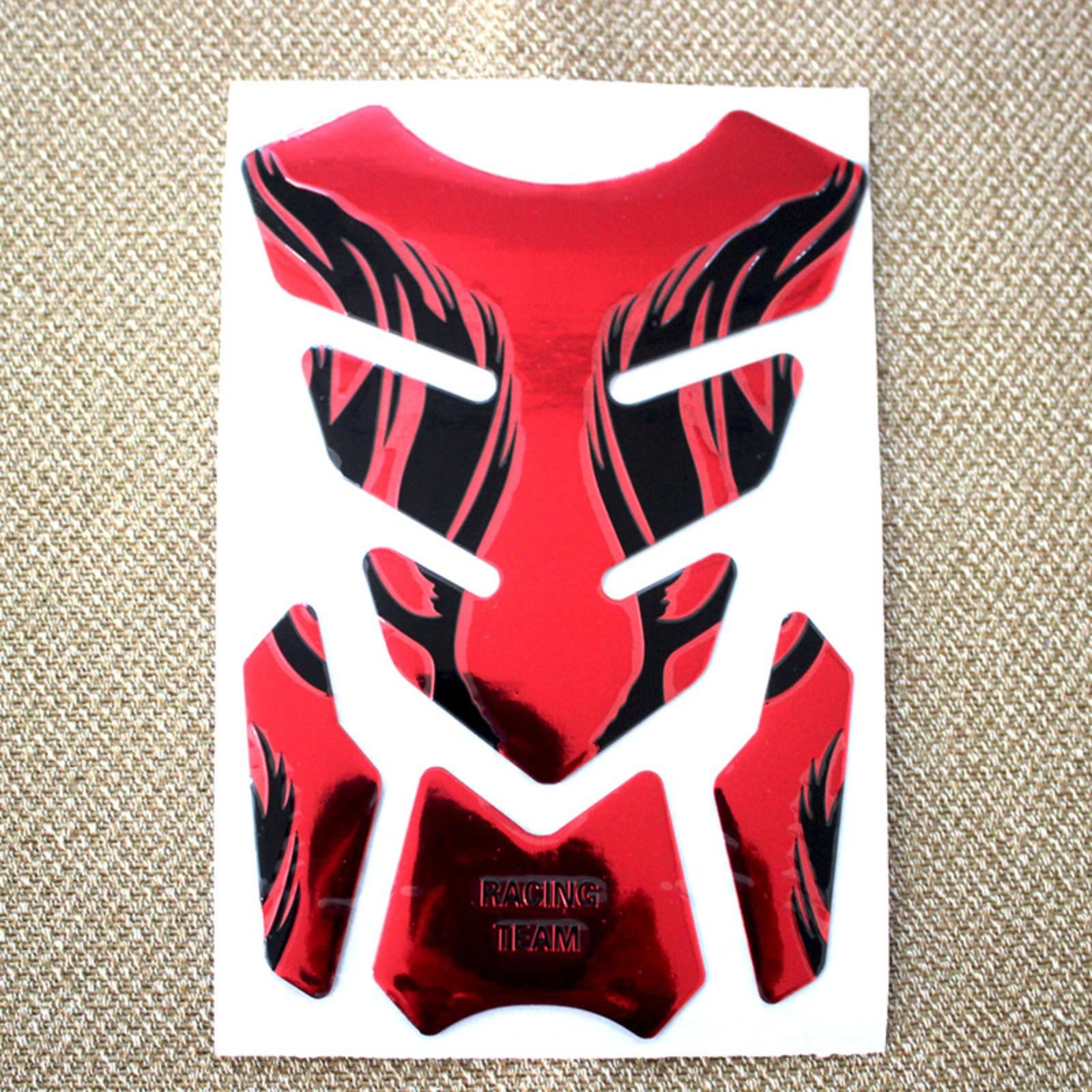 

Motorcycle Stickers Stickers PVC Soft Glue Flame Decoration Stickers Scratch Stickers One Size червоний