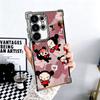 Cartoon Cute Pucca Garu Plating Phone Case For Samsung Galaxy S24 S25 FE S26 Edge S23 Ultra S22 S21 Plus S20 Anti-Fall Airabag C