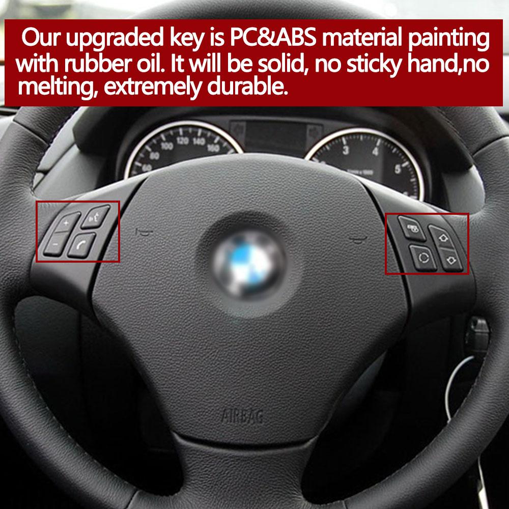 Car Multifunction Steering Wheel Buttons Control Switch Button For BMW 3 Series X1 E90 E91 E92 E93 E84 61316959893 61316959894