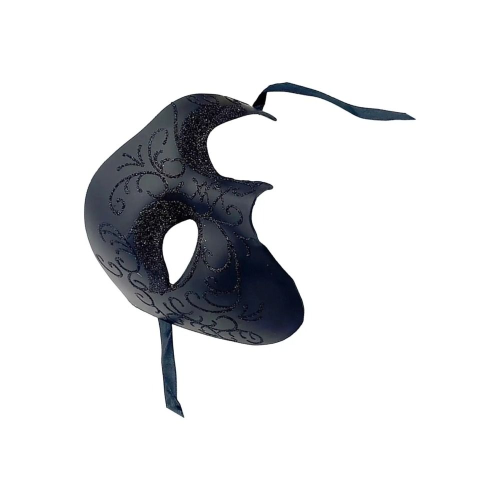 Fashion Masquerade Masks Creative Halloween  Masks Simple The Phantom Dancer Mask  Halloween Party