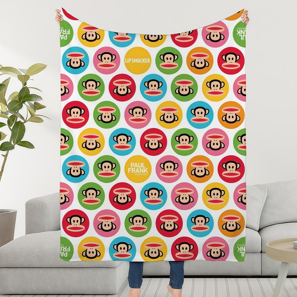 

P-PaulS F-FrankS Industries Blanket Throw Super Cosy Plush Living Room Sofa Couch Childish Birthday Gifts 75cmx90cm