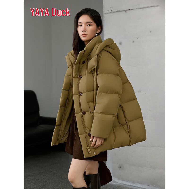 

Женский утолщенный пуховик YAYA с капюшоном YE4B619875L S