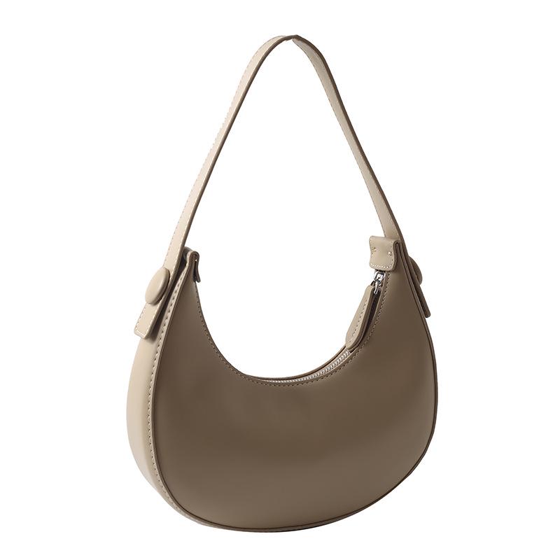 

2025 French Luxury Crescent Underarm Handbag: Versatile, High-End Single Shoulder Bag 24*21*6cm