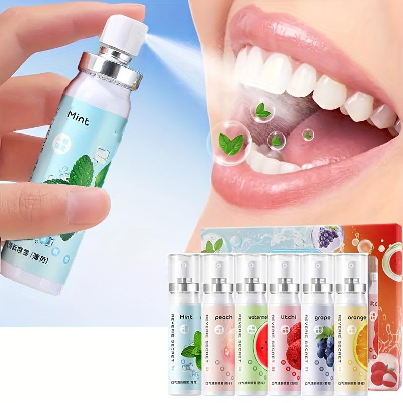 Mint Oral Spray 20ml Antibacterial Breath Freshener for Adults, Long-Lasting Freshness