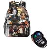 Vintage 90's Sade Adu Rap Hip Hop Student Backpack School Bag Hiking Travel Daypack for Men Women Fashion Bookbag Shoulder Bags