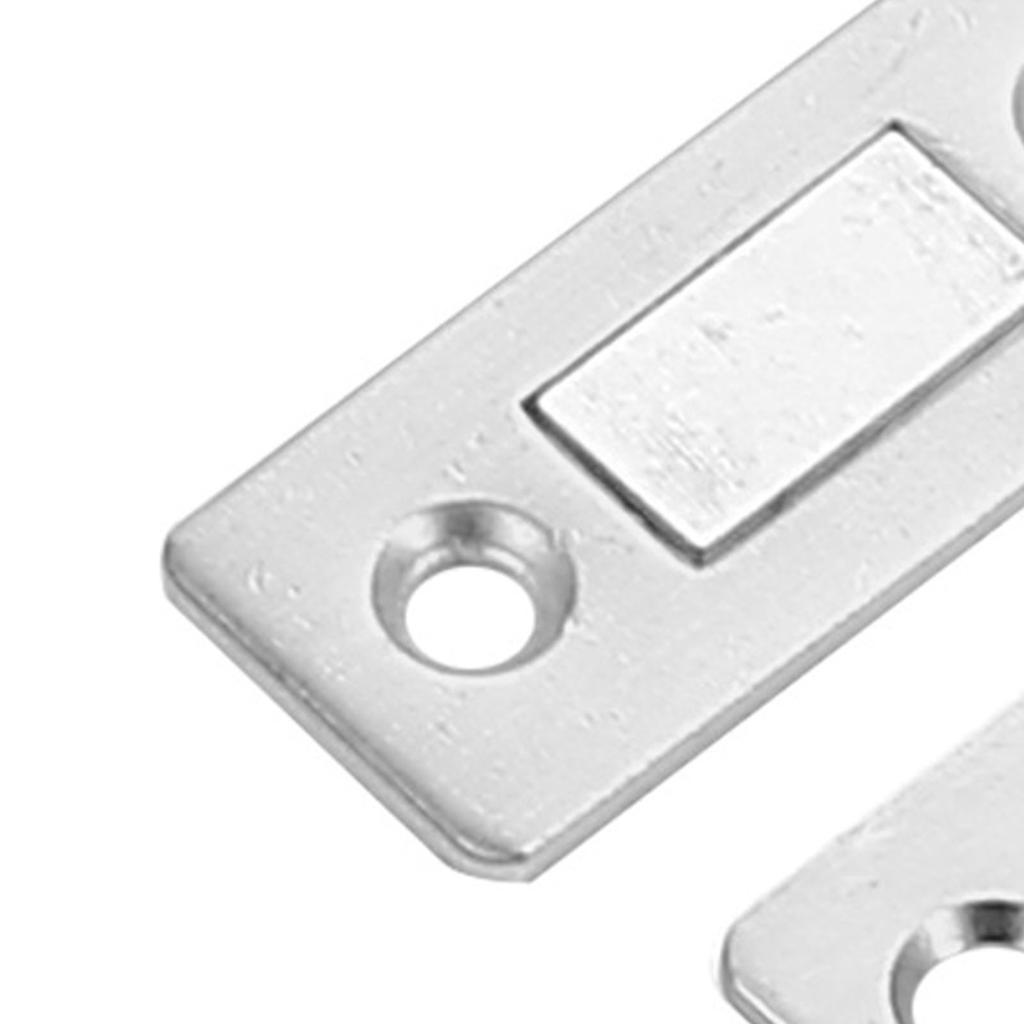 14Pcs Magnet Catch Cold Rolled Steel Hole Free Magnet Stop for Cabinet Door Drawer