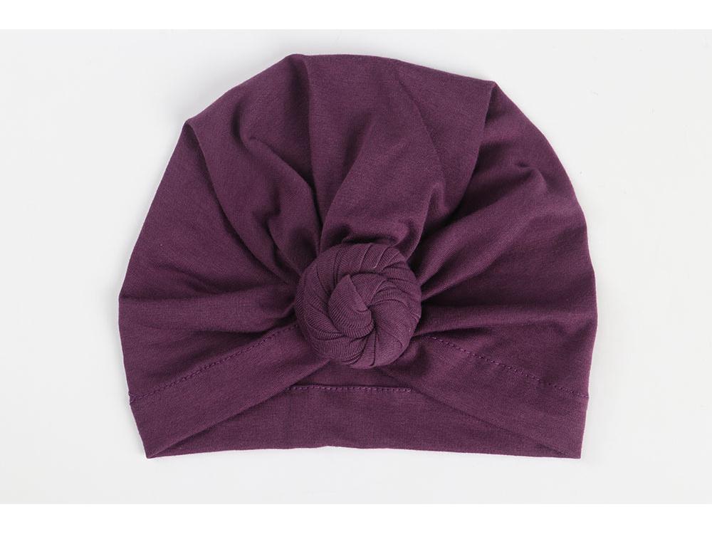 Autumn/Winter Fashion Parent-Child Cotton Turban Headscarf Hat Yoga Pleated Cap