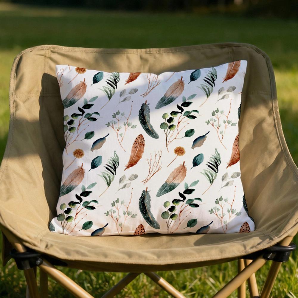 Abstract Boho Pattern Cushion Cover Soft Reversible  Durable Pillow Cover  MultiScene Use for Home  Car Daily Comfort