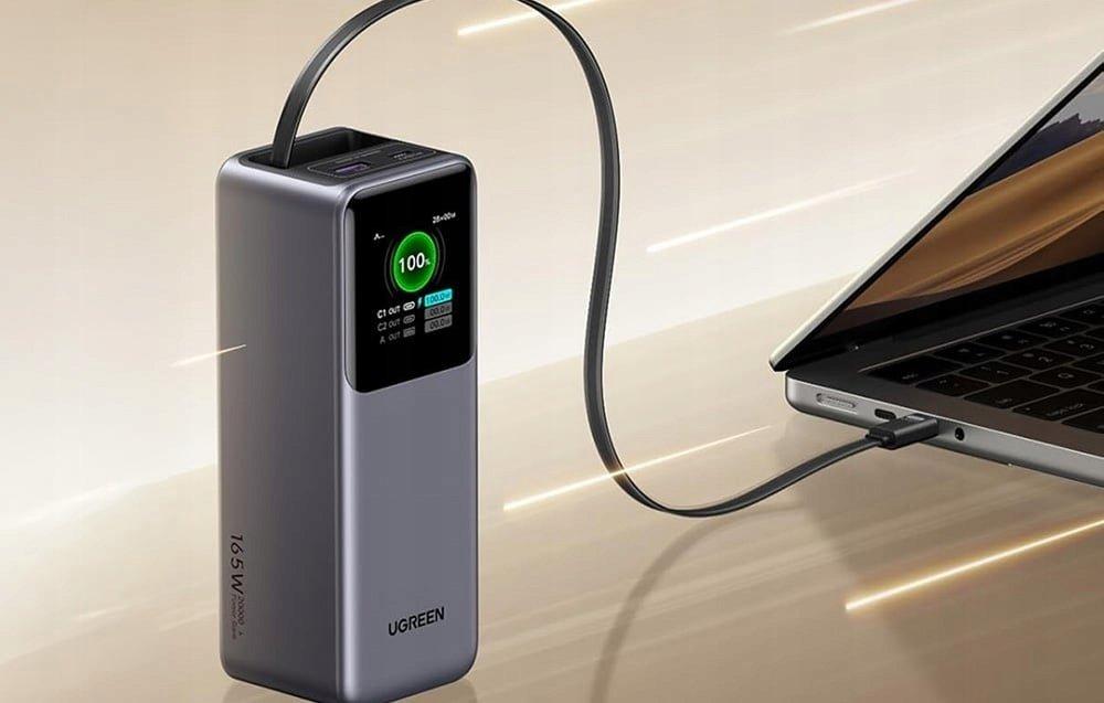 Ugreen PB726 Power Bank 20000mAh 165W Gray