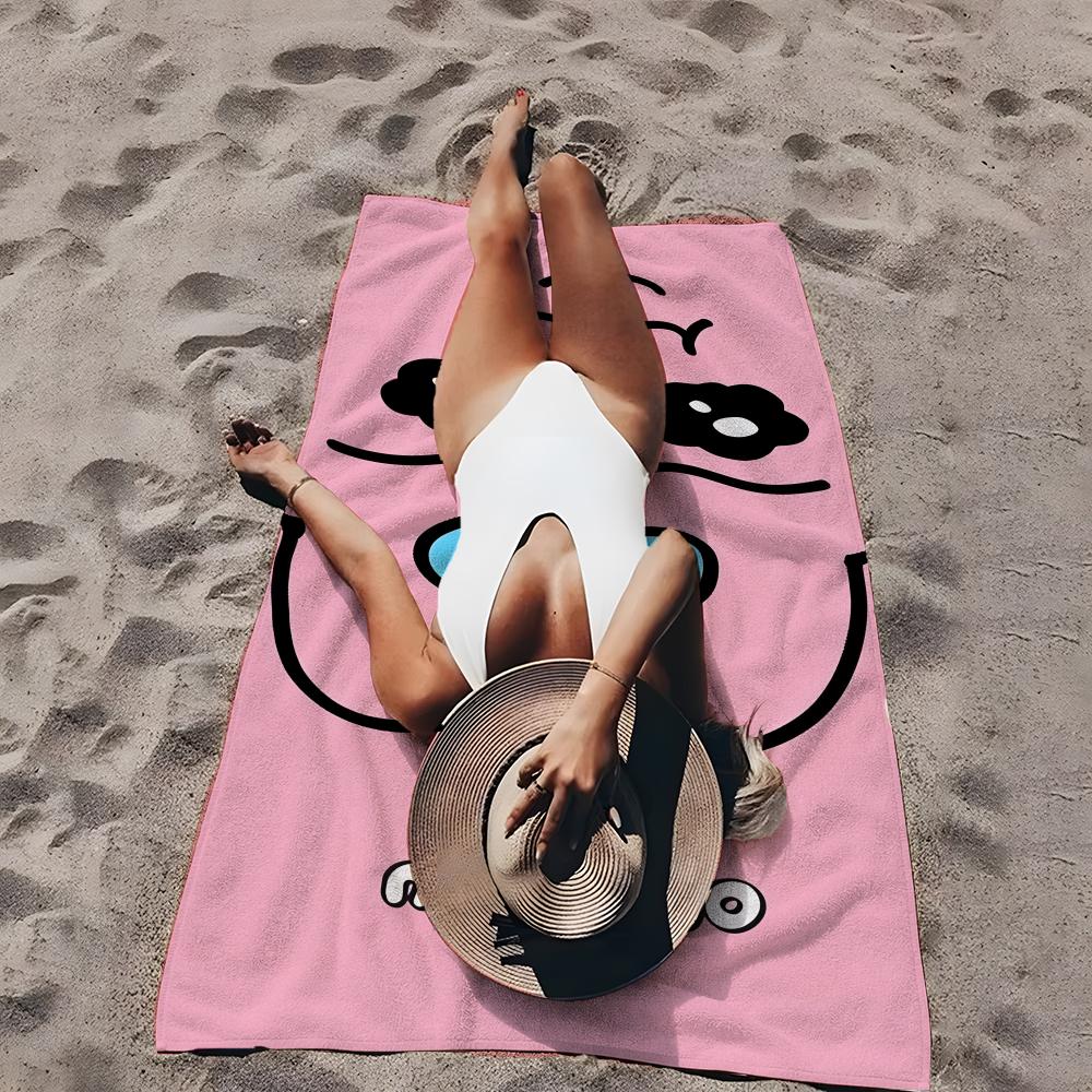 O-opanchu anime cute U-usagi Towel Towel Soft Pool Gift For Travel Gym Shower Camping Quick Dry Sports Large Beach Towels
