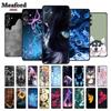 For Samsung M55 Case Original TPU Soft Cover Silicone Phone Cover For Samsung Galaxy M5 SamsungM55 Shockproof Cool Cartoon Funda