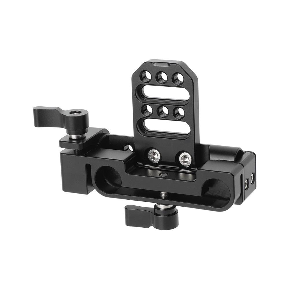 HDRIG 15MM Dual Rod Clamp with Multi-hole Adapter Plate 3701